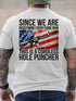 Since We Are Redefining Everything Print Short sleeve T-shirt